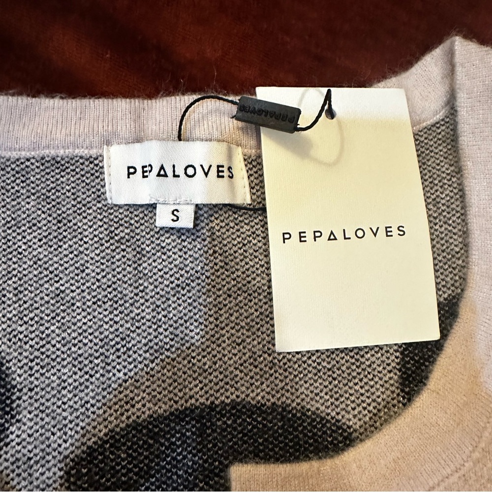 Anthropologie Pepaloves Open Front Long Tiger Cardigan Sweater - Picture 6 of 10
